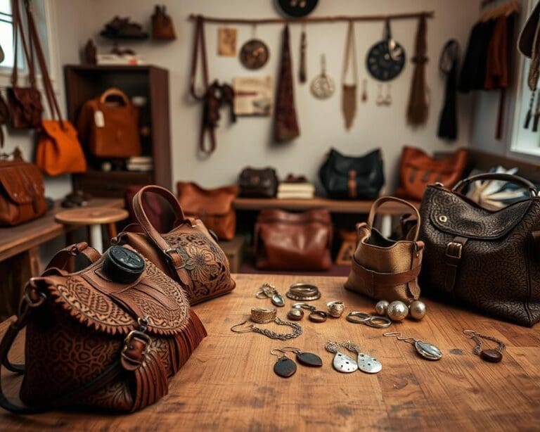 Handgemachte Modeaccessoires mit individuellem Stil
