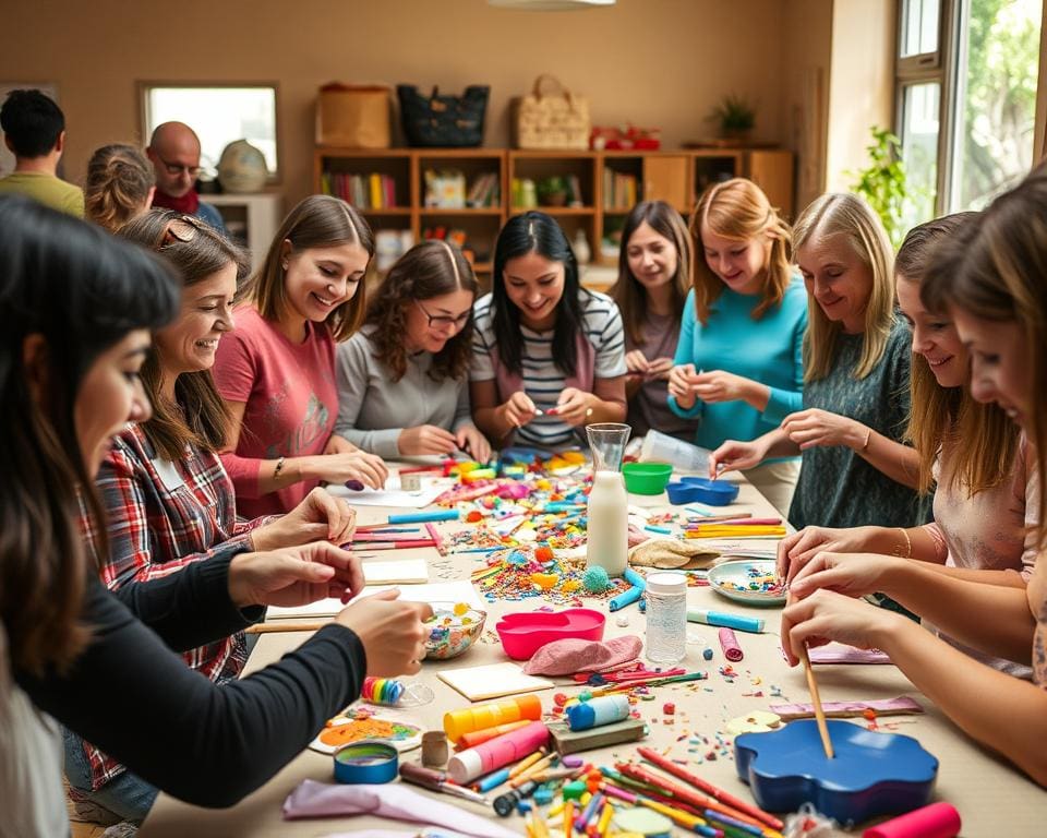 Warum macht gemeinsames Basteln Freude?