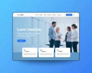 Wie erstelle ich eine moderne Firmenhomepage?