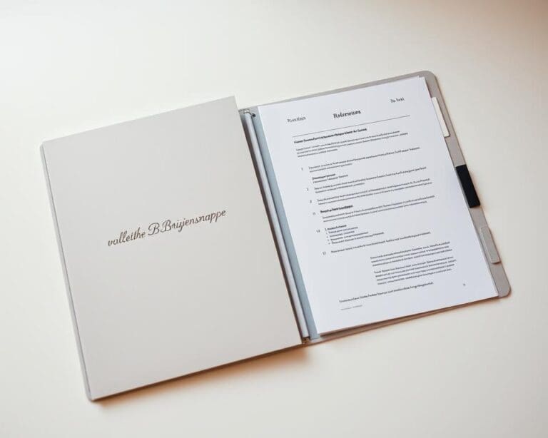 Was gehört in eine vollständige Bewerbungsmappe?