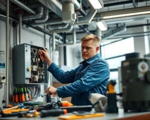 Welche Aufgaben hat ein Haustechniker im Alltag?