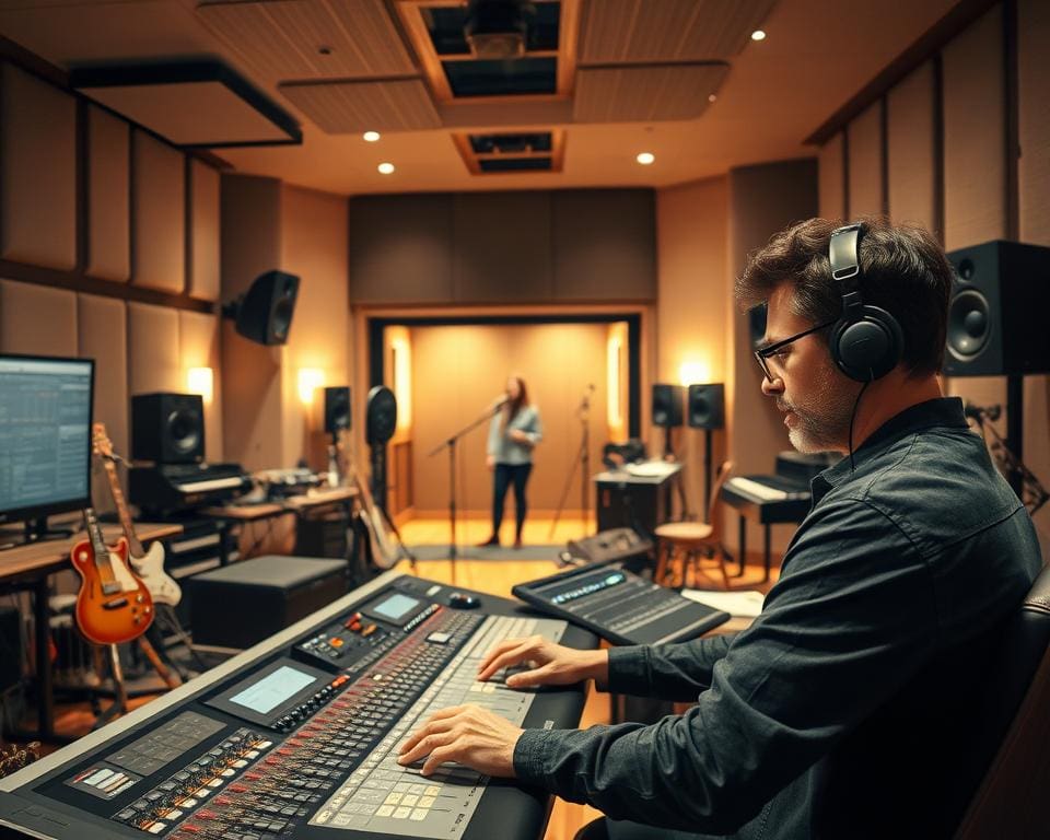 Welche Aufgaben hat ein Musikproduzent im Studio?