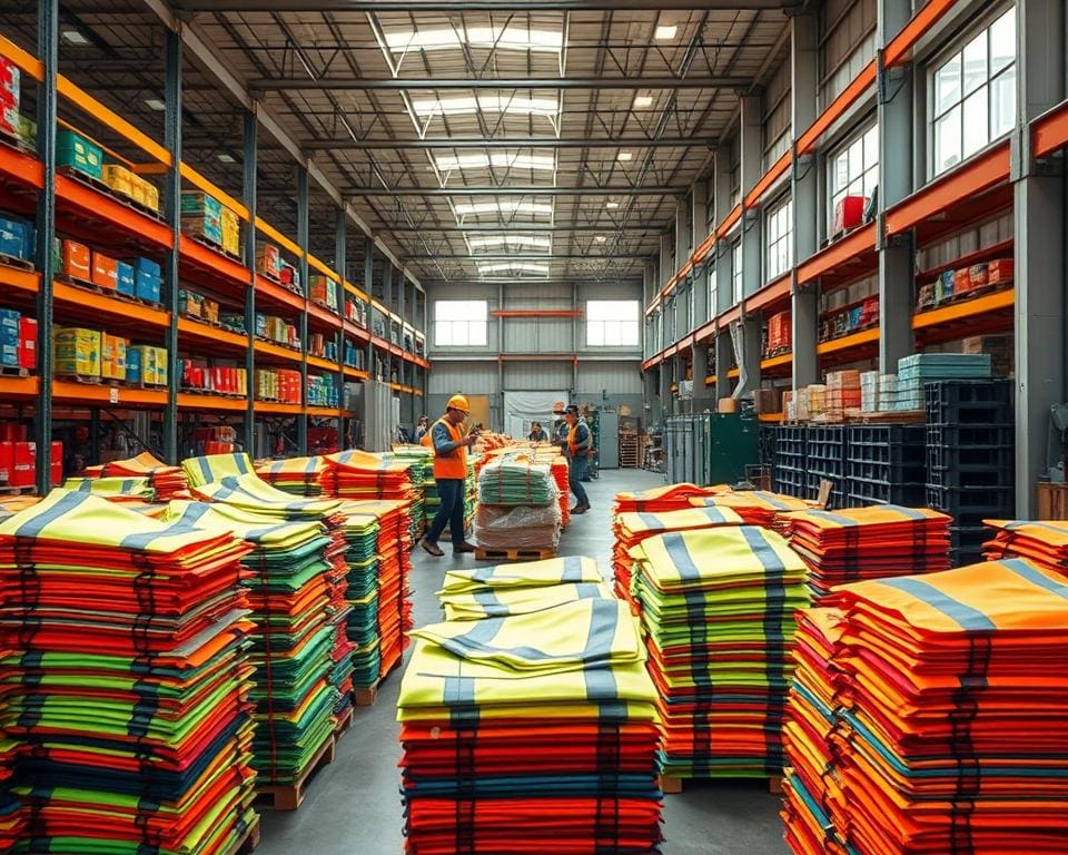 Welche Warnwesten sind im Lager Pflicht?