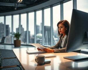 Wie arbeitet ein Assistent im Bueroalltag?