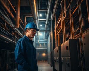 Wie arbeitet ein Haustechniker in grossen Gebaeuden?