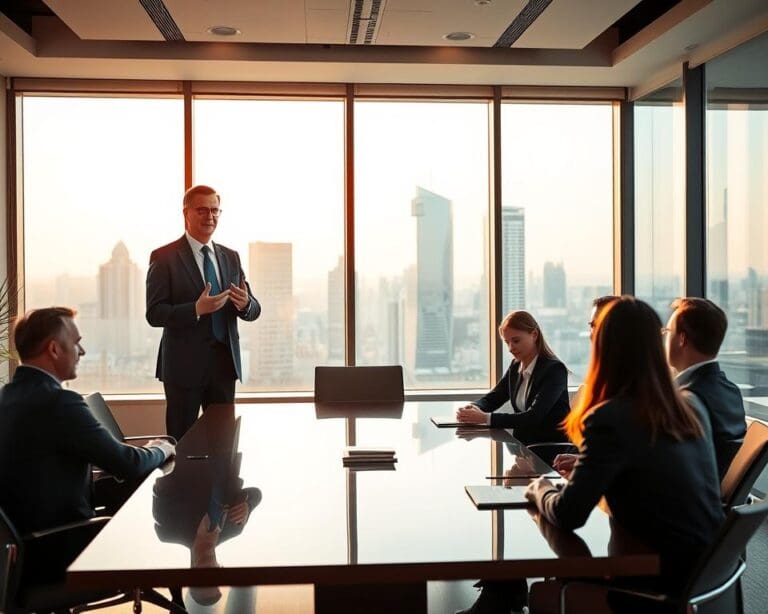 Wie arbeitet ein Trainer fuer Fuehrungskraefte?