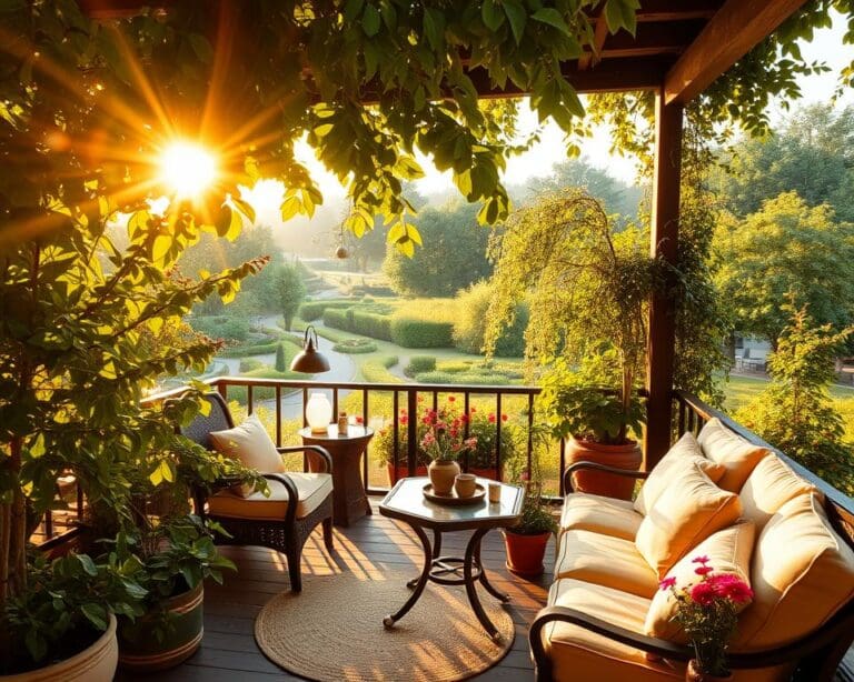 Wie gestalten Sie Ihre Terrasse gemütlich?