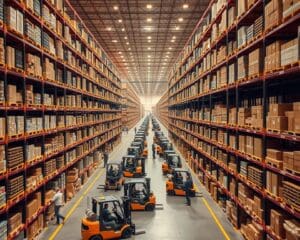 Wie organisiert ein Lagerleiter den Warenfluss?