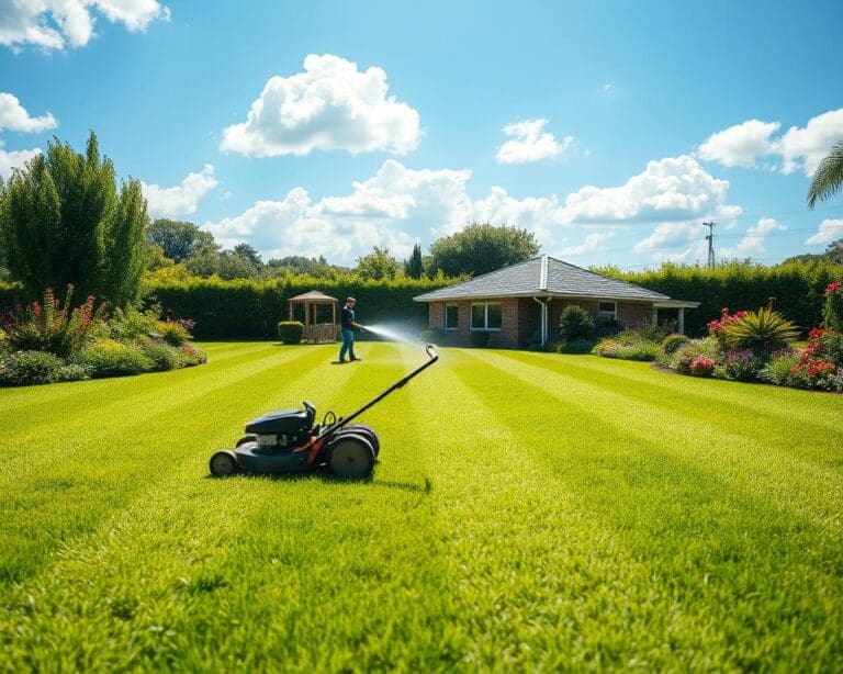 Wie pflegt man Rasen im Sommer richtig?