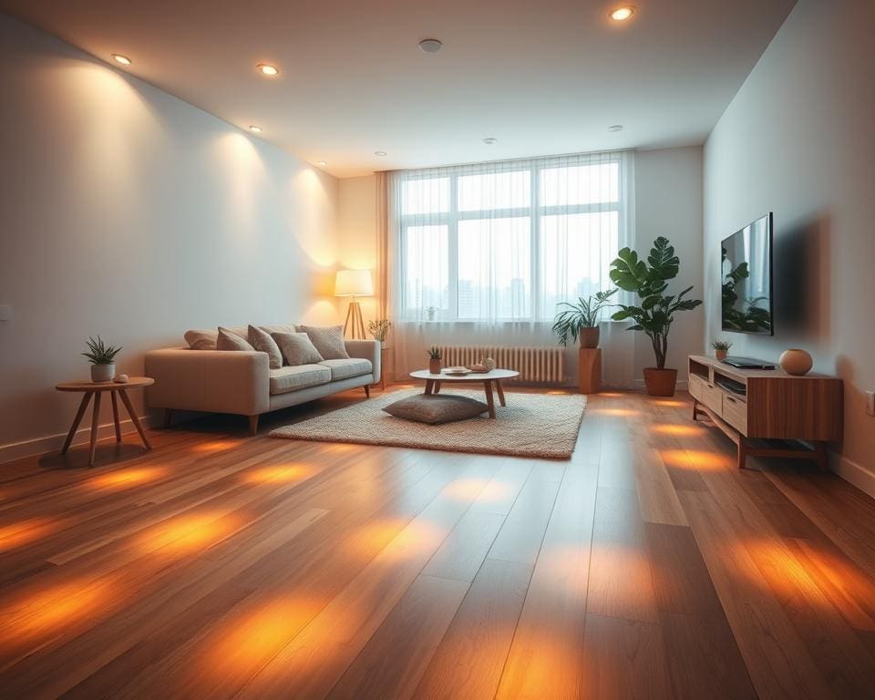 Was macht Fussbodenheizung so angenehm?