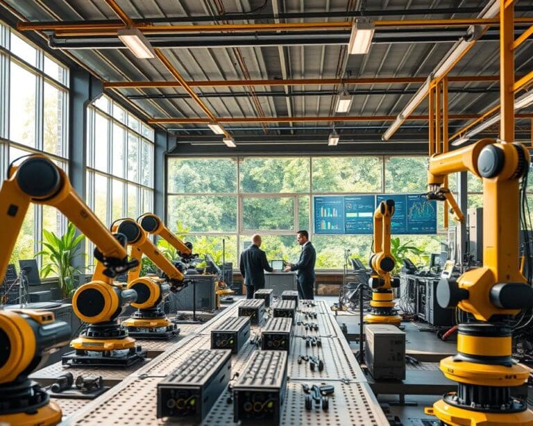 Wie fördert KI nachhaltige Produktion?