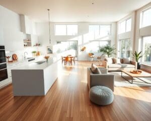 Wie planst du eine offene Wohnkueche?