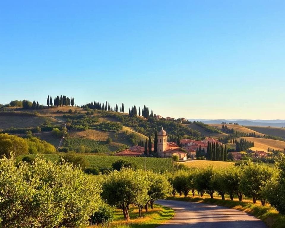 Wie reist man stilvoll durch die Toskana?