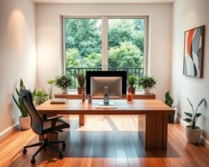 Wie richtest du ein Buero zuhause ein?