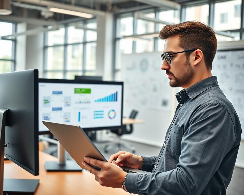 Wodurch verbessert ein EDV-Techniker Arbeitsabläufe?