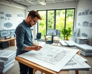 Was macht ein Bauzeichner?