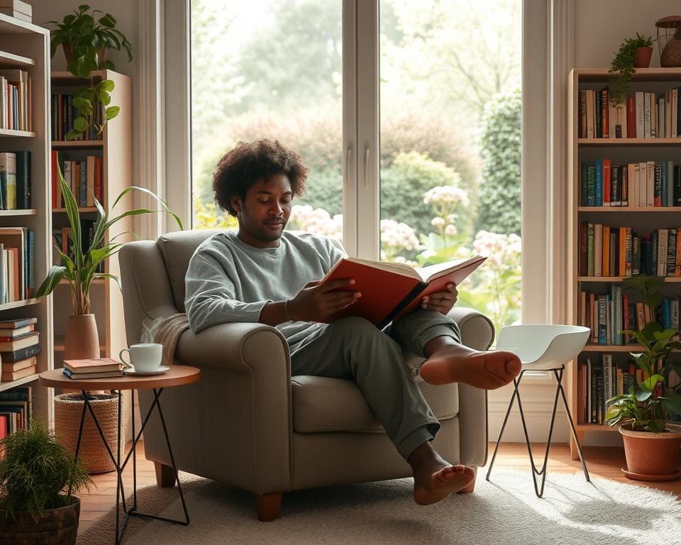 Wie wirkt Lesen beruhigend auf den Geist?