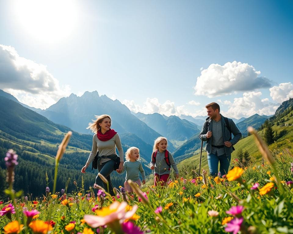 Was bietet Tirol für aktive Familien?