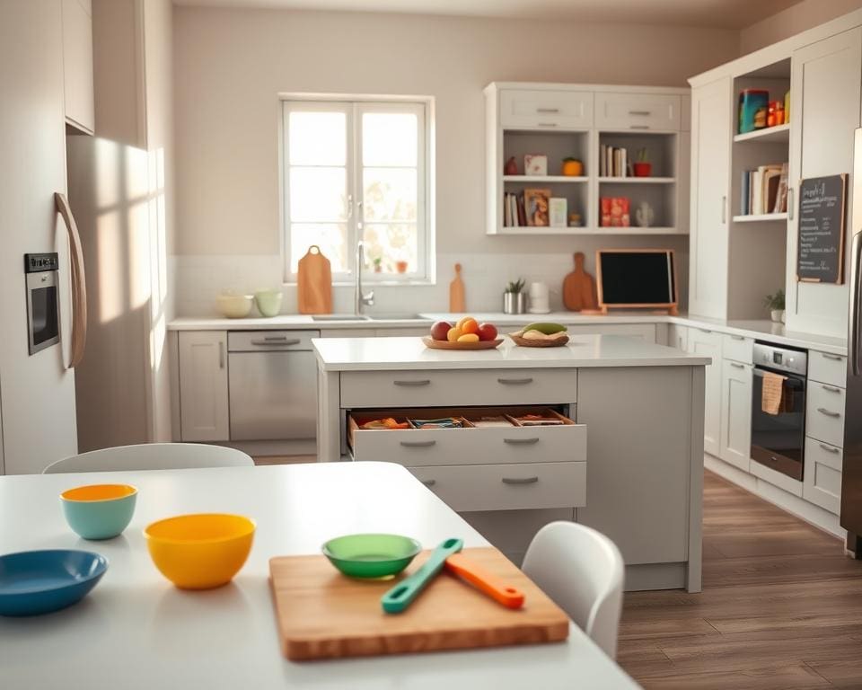 Was gehört in eine praktische Küche für Eltern?