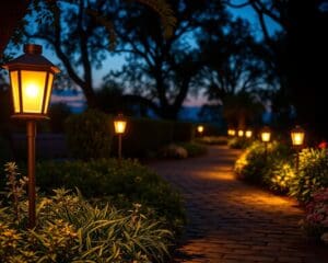 Welche Beleuchtung eignet sich für Gartenwege?