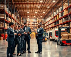 Wie arbeitet ein Logistikdienstleister im Gewerbe?