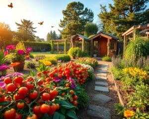 Wie kombiniert man Nutz- und Ziergarten harmonisch?