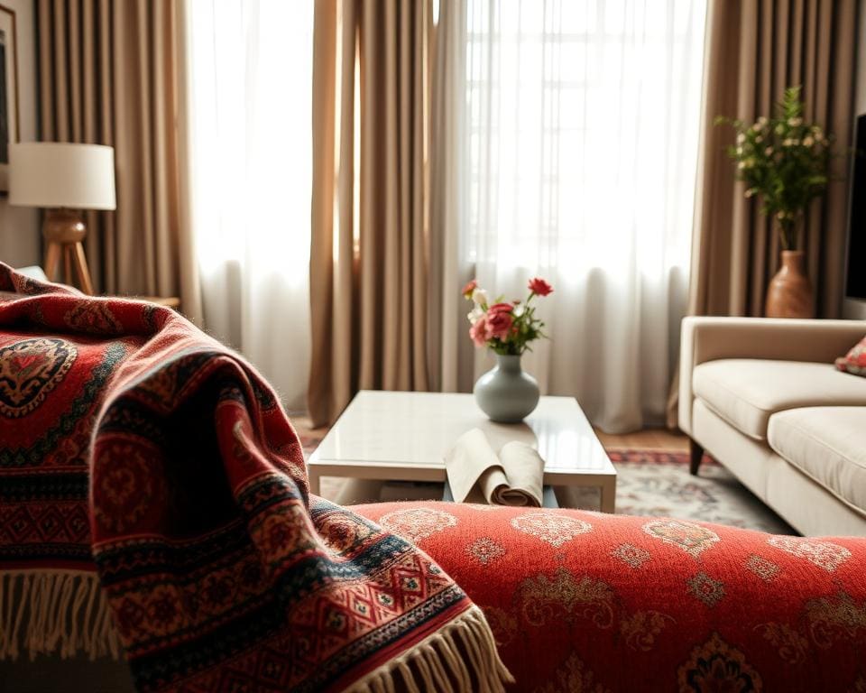 Wie setzt man Akzente mit Textilien?