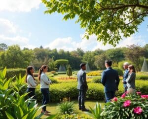 Wie steigert Begrünung das Wohlbefinden draußen?