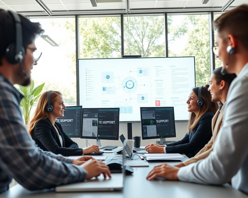 Wie unterstützen IT-Lösungen Supportteams?