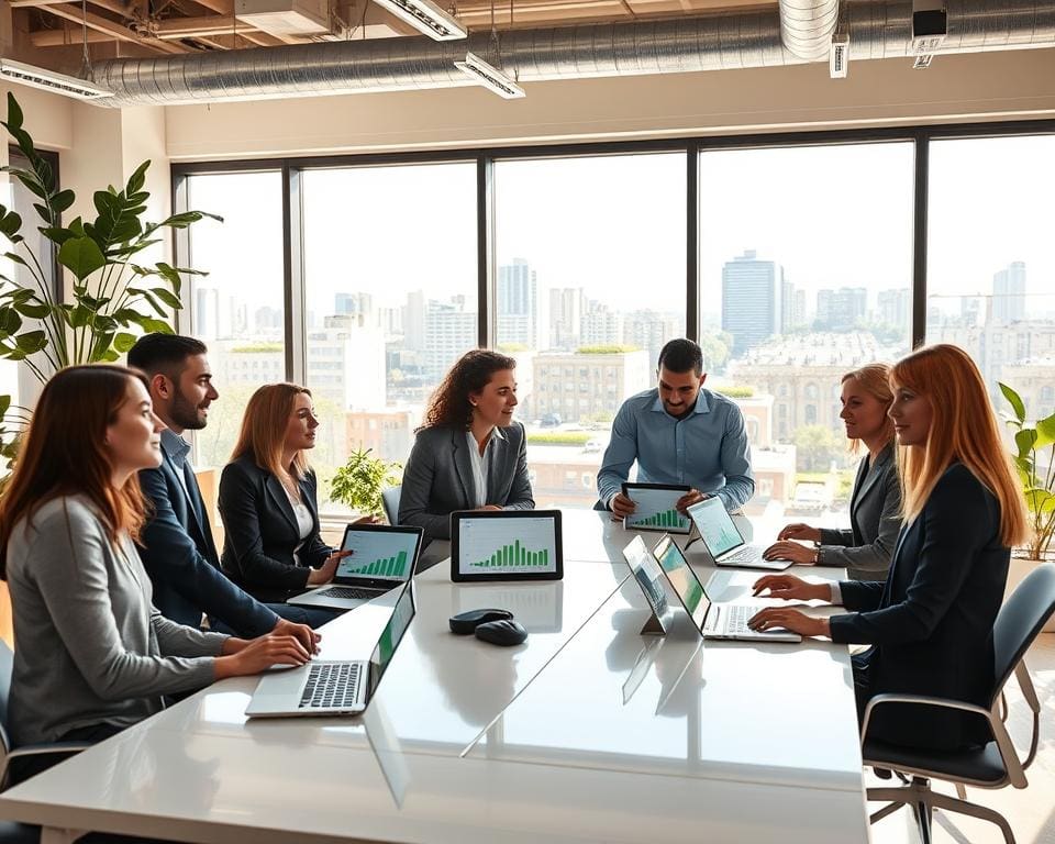 Wie unterstützt Technologie energieeffiziente Lösungen?