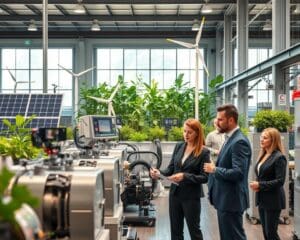 Wie unterstützt Technologie nachhaltige Produktionsmethoden?