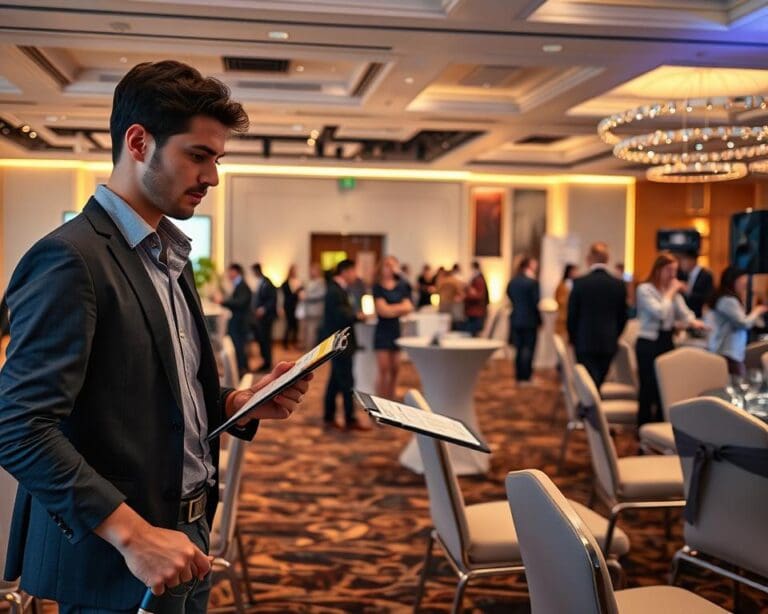 Wie unterstützt ein Veranstaltungshelfer?