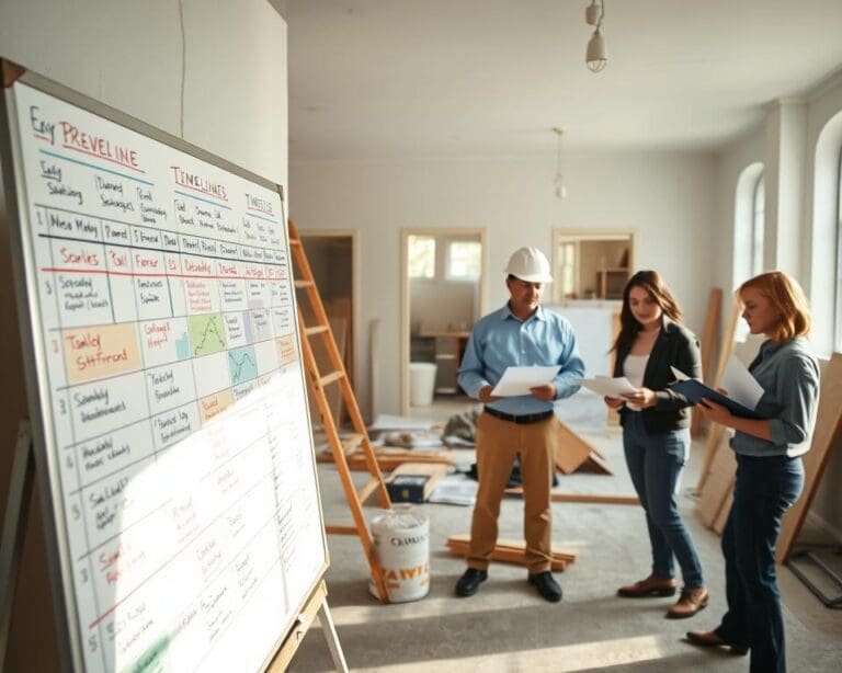 Warum ist Zeitplanung beim Umbau wichtig?