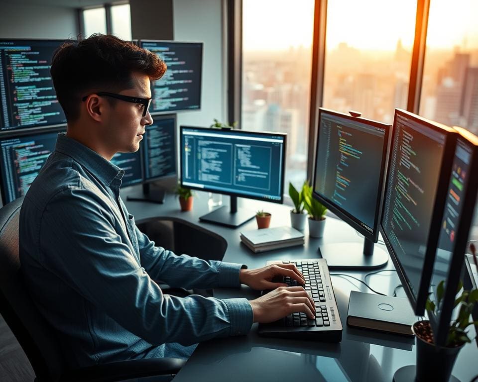 Was macht ein Softwareentwickler für Betriebe?