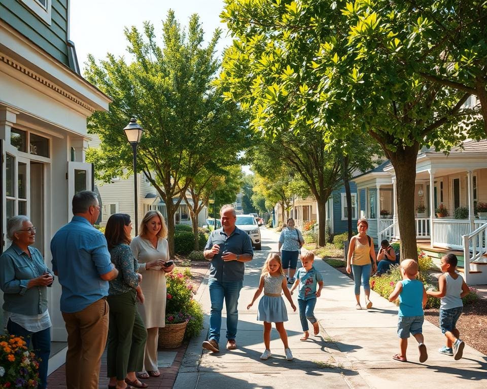 Wie findet man Anschluss in neuen Nachbarschaften?