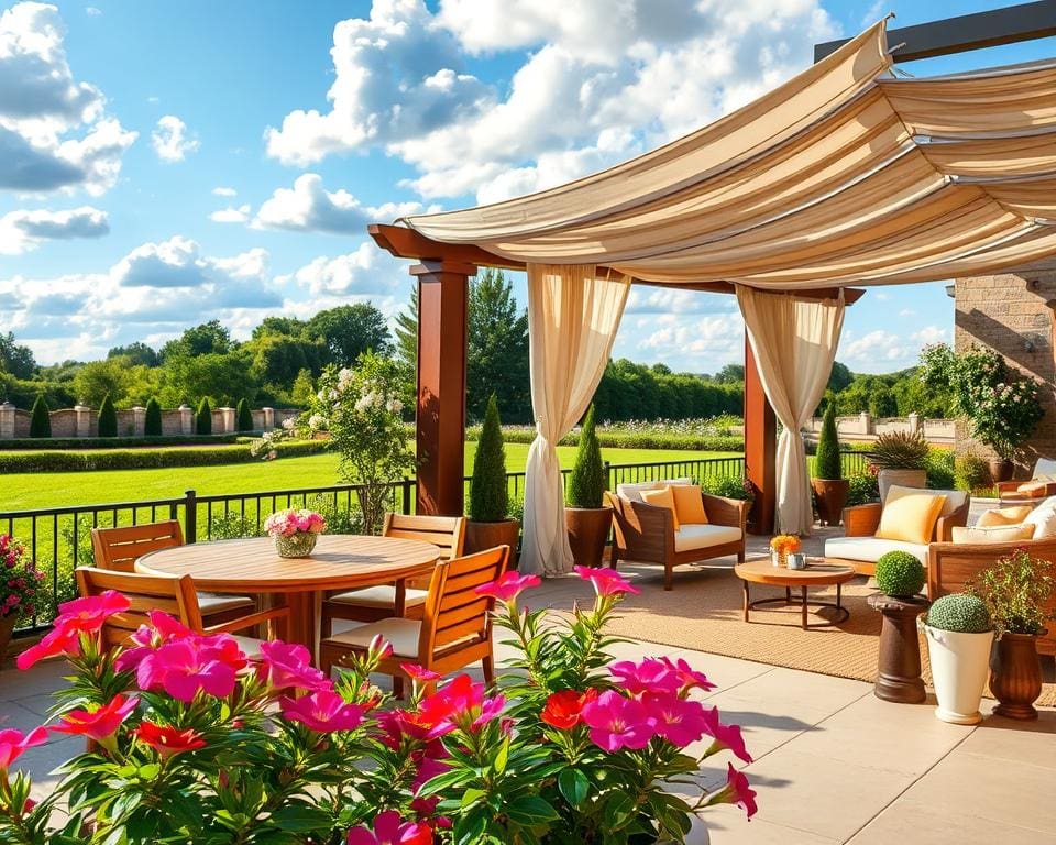 Wie gestaltet man eine Terrasse mit Outdoor-Möbeln?