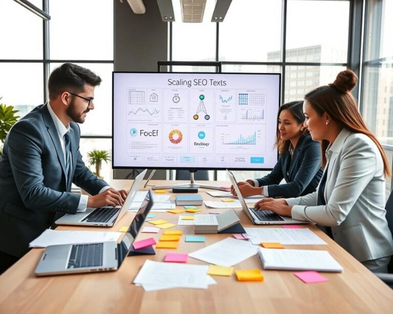 Wie lassen sich SEO-Texte strategisch und effizient skalieren?