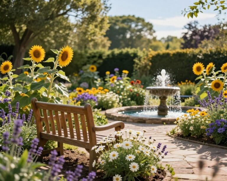 Was macht einen Garten besonders gemütlich?