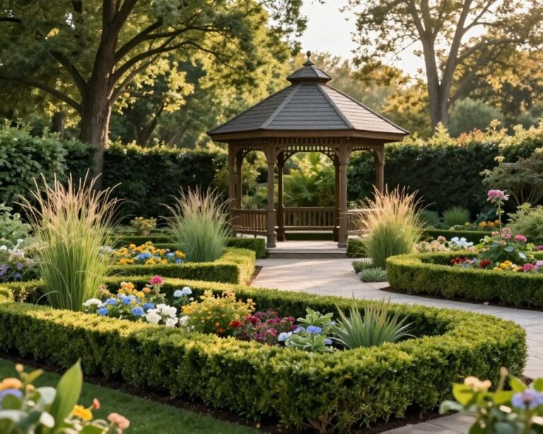 Wie schafft man mehr Struktur im Garten?