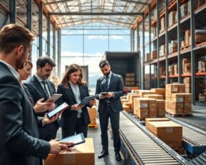 Logistikservice effizient