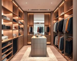 begehbarer Kleiderschrank