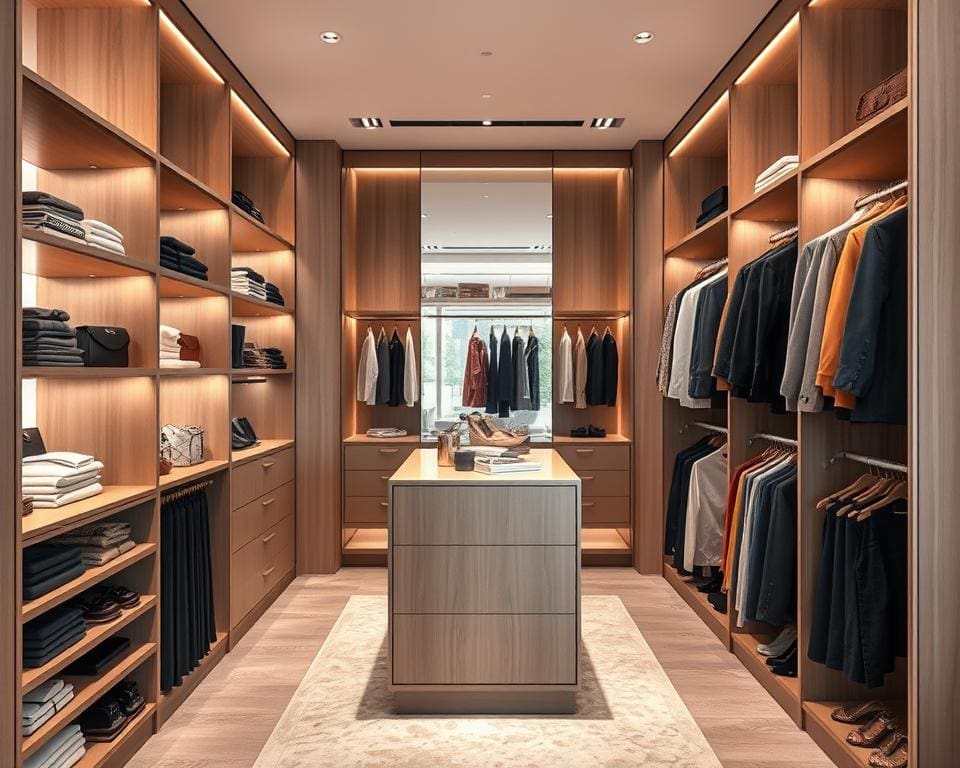 begehbarer Kleiderschrank