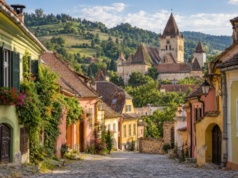 Reise zu den mittelalterlichen Orten in Transsilvanien
